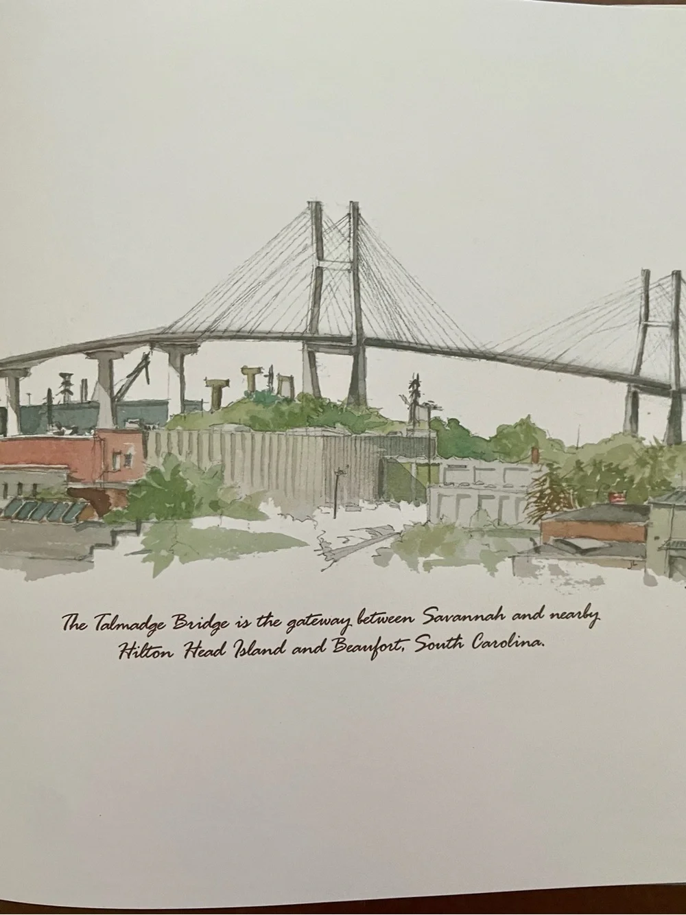“Savannah Sketchbook” by Jeffry Eley & Tony Bennett SCAD Artwork HCDJ